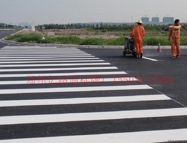 专业道路划线施工
